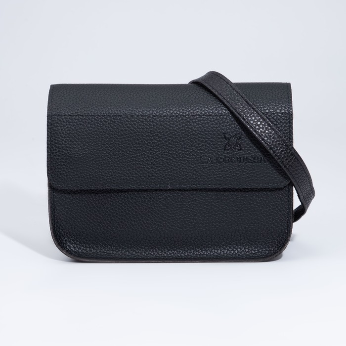 Сумка-мессенджер на клапане, наружный карман, длинный ремень, цвет чёрный
Сумка-мессенджер на клапане, наружный карман, длинный ремень, цвет чёрный