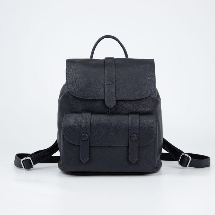 Рюкзак, отдел на молнии, 2 наружных кармана, цвет синий
Рюкзак, отдел на молнии, 2 наружных кармана, цвет синий