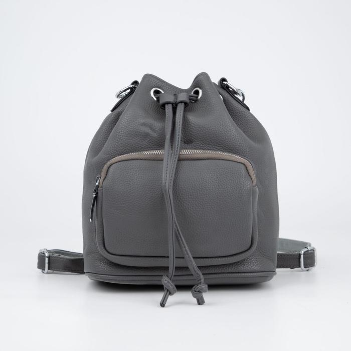 Рюкзак на шнурке, цвет серый
Рюкзак на шнурке, цвет серый