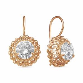 Серьги "Пьедестал", позолота, цвет белый
Серьги "Пьедестал", позолота, цвет белый