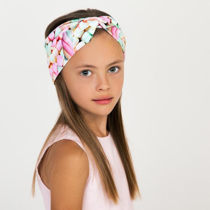 Повязка на голову, цвет маршмэллоу, размер 50-54
Повязка на голову, цвет маршмэллоу, размер 50-54