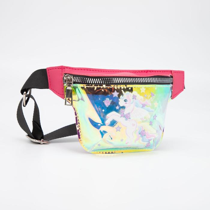 Сумка поясная на молнии, цвет малиновый
Сумка поясная на молнии, цвет малиновый