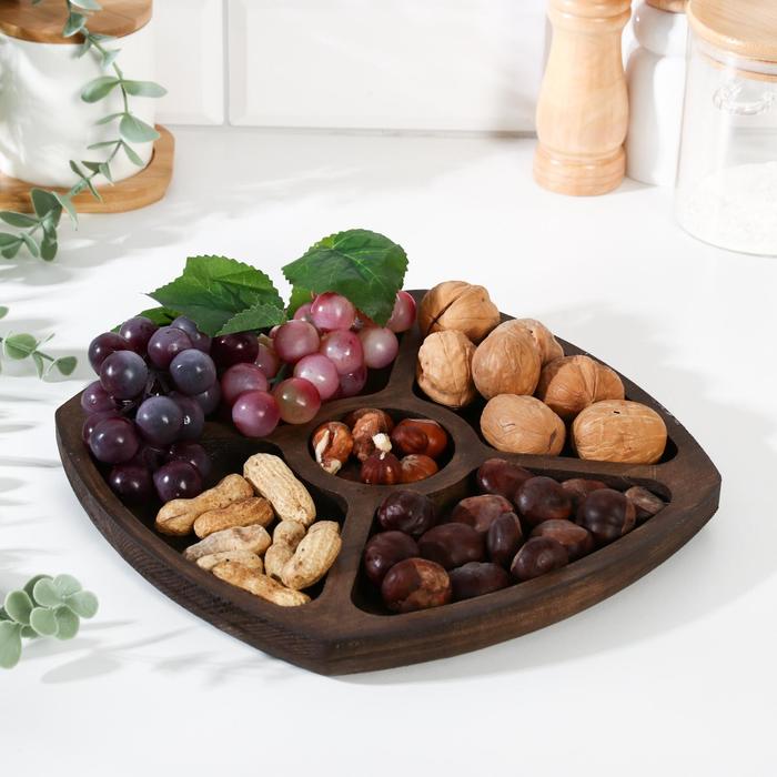 Менажница кедровая квадратная,венге
Менажница кедровая квадратная,венге