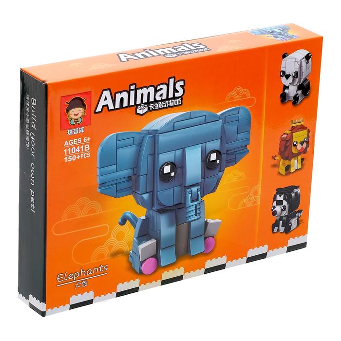 Конструктор блочный «Слоненок», 150 деталей 
Конструктор блочный «Слоненок», 150 деталей
