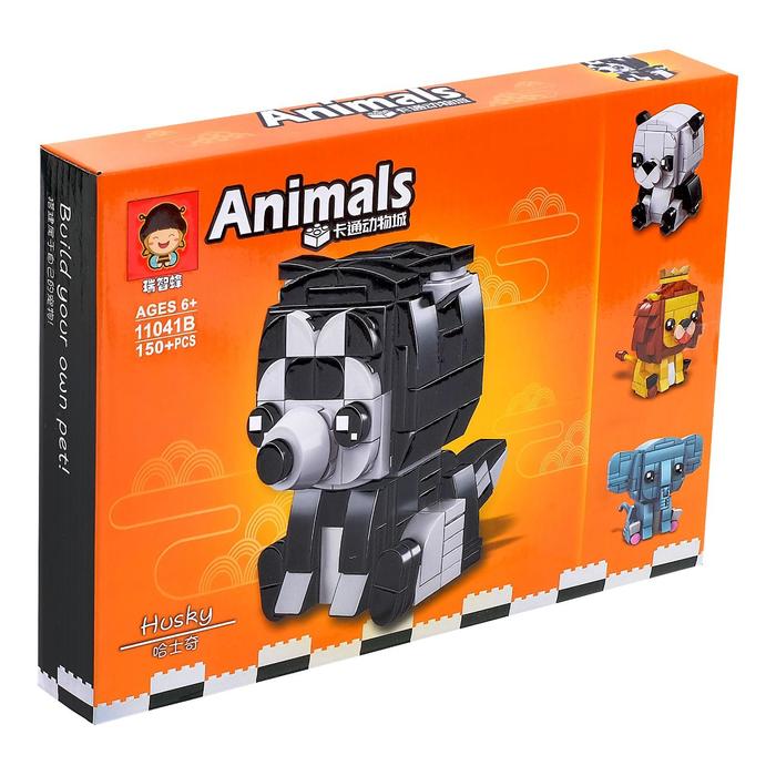 Конструктор блочный «Хаски», 150 деталей
Конструктор блочный «Хаски», 150 деталей