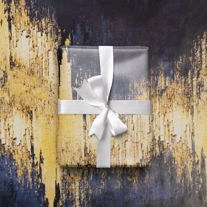 Бумага упаковочная глянцевая «Поталь», 50 × 70 см 
Бумага упаковочная глянцевая «Поталь», 50 × 70 см