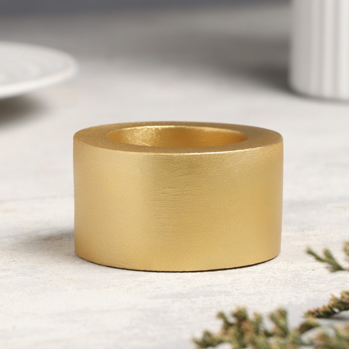 Подсвечник "Элит", 4х7 см, золото
Подсвечник "Элит", 4х7 см, золото