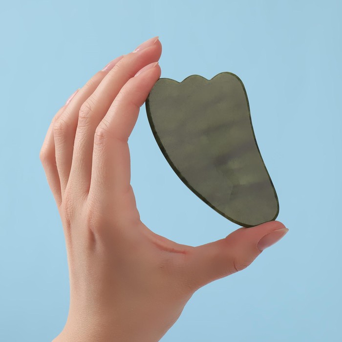 Массажёр гуаша «Лапка», 9 × 5,3 см, нефрит
Массажёр гуаша «Лапка», 9 × 5,3 см, нефрит