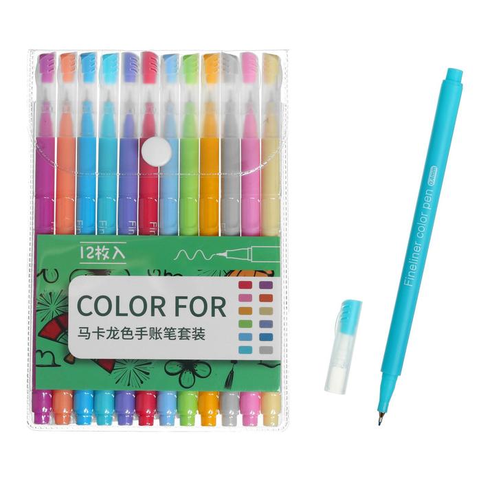 Набор профессиональных маркеров, 12, цветов 0.4 мм
Набор профессиональных маркеров, 12, цветов 0.4 мм