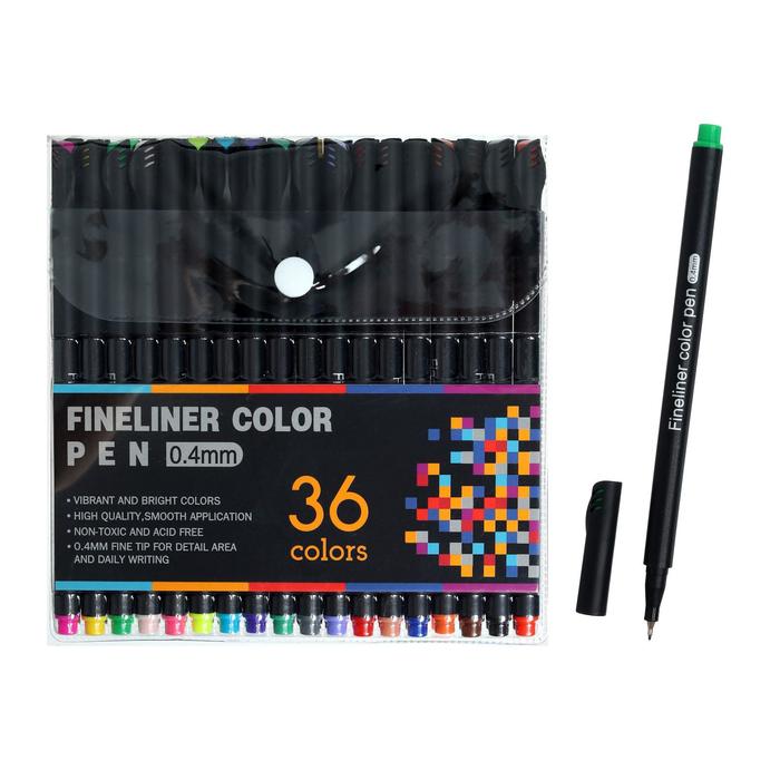 Набор профессиональных маркеров, 36 цветов 0.4 мм
Набор профессиональных маркеров, 36 цветов 0.4 мм
