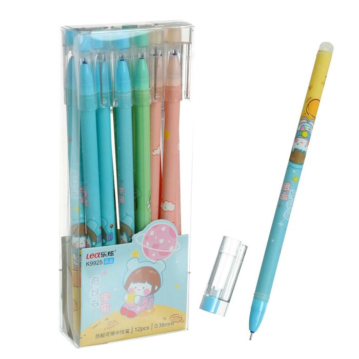 Ручка гелевая Calligrata "Девочка-космонавт" 0.38 мм, со стираемыми чернилами, чеорнила синие, корпус МИКС
Ручка гелевая Calligrata "Девочка-космонавт" 0.38 мм, со стираемыми чернилами, чеорнила синие, корпус МИКС