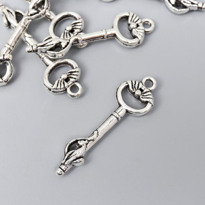 Декор для творчества металл "Ключик с кошкой" 4х1,2 см
Декор для творчества металл "Ключик с кошкой" 4х1,2 см