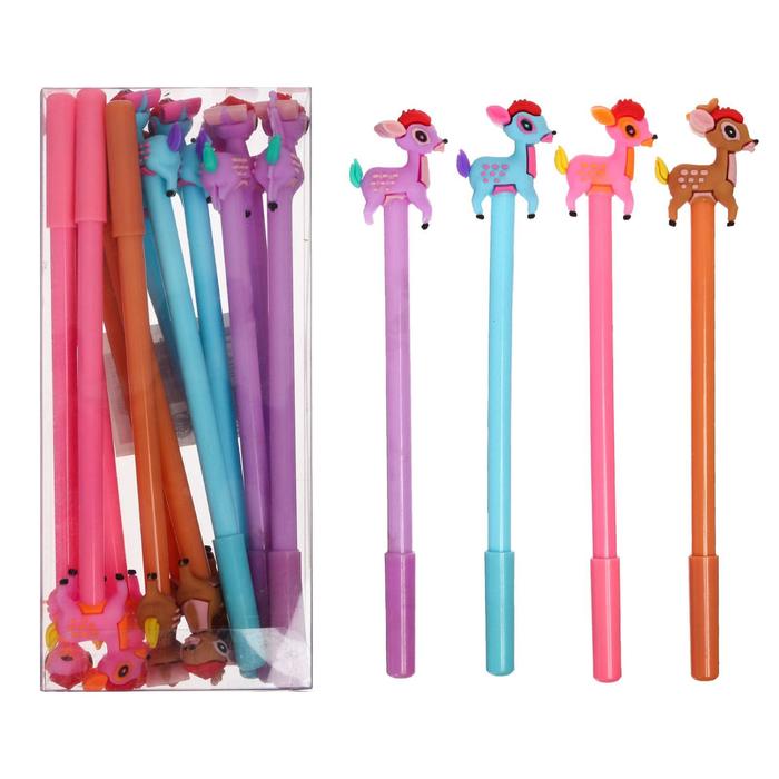 Ручка гелевая-прикол, МИКС "Оленёнок"
Ручка гелевая-прикол, МИКС "Оленёнок"