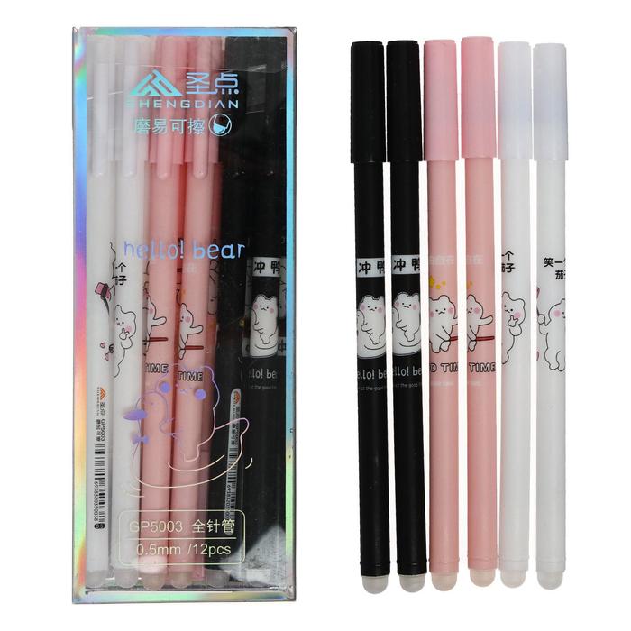 Ручка гелевая со стираемыми чернилами, стержень синий 0,5 мм, корпус МИКС (штрихкод на штуке)
Ручка гелевая со стираемыми чернилами, стержень синий 0,5 мм, корпус МИКС (штрихкод на штуке)