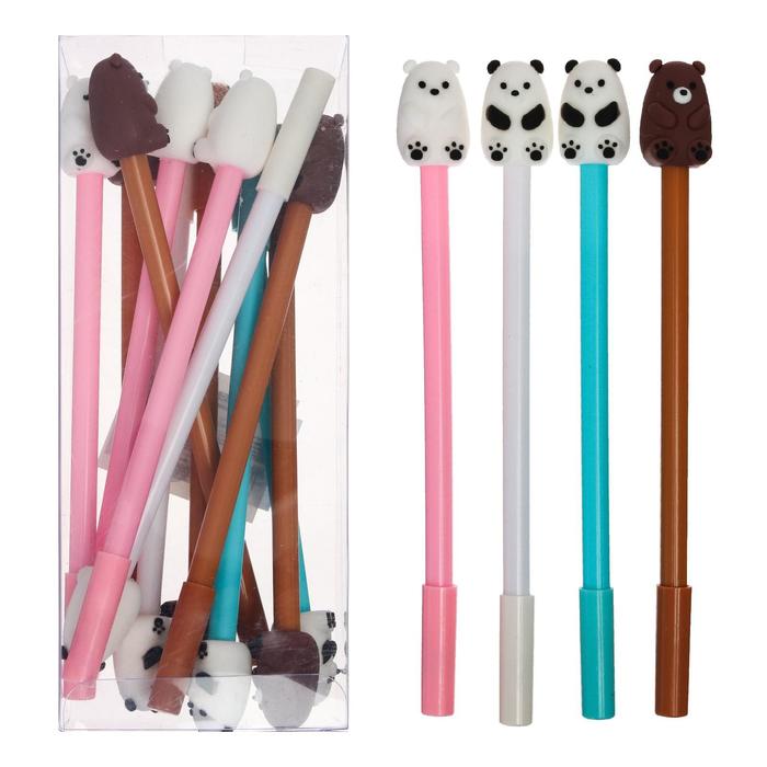 Ручка гелевая-прикол Calligrata "Мишка", МИКС
Ручка гелевая-прикол Calligrata "Мишка", МИКС