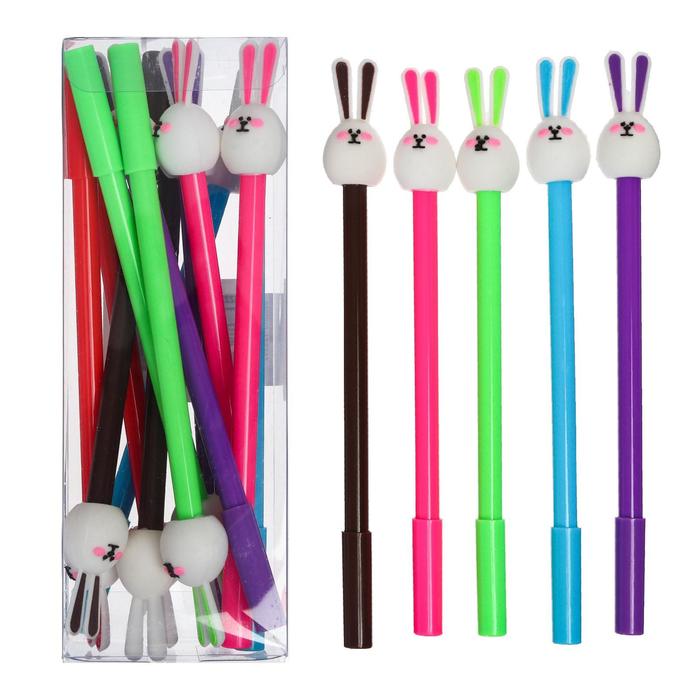 Ручка-прикол Calligrata "Зайка", гелевая, МИКС
Ручка-прикол Calligrata "Зайка", гелевая, МИКС