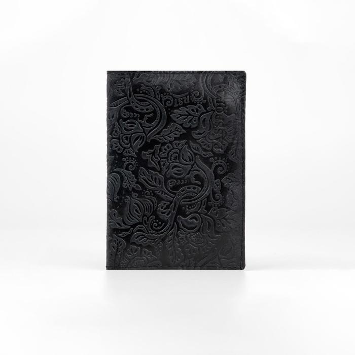 Обложка для паспорта, цвет чёрный, «Пионы»
Обложка для паспорта, цвет чёрный, «Пионы»