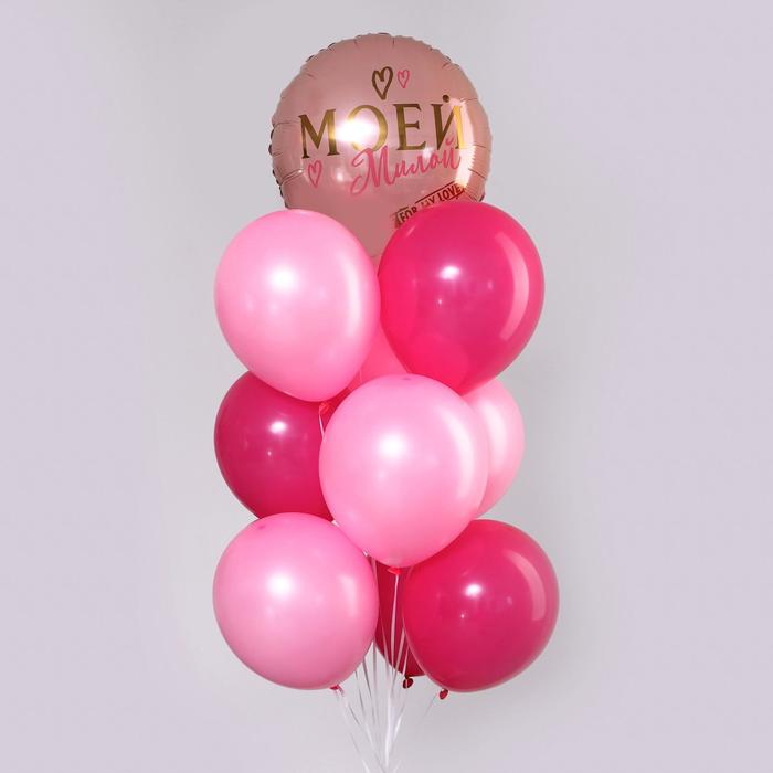 Букет из шаров «Моей милой», набор 11 шт.
Букет из шаров «Моей милой», набор 11 шт.