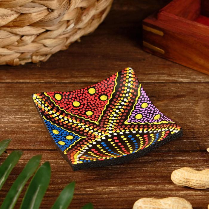 Тарелка квадратная "Узорчатая" дерево 10х10х2 см
Тарелка квадратная "Узорчатая" дерево 10х10х2 см