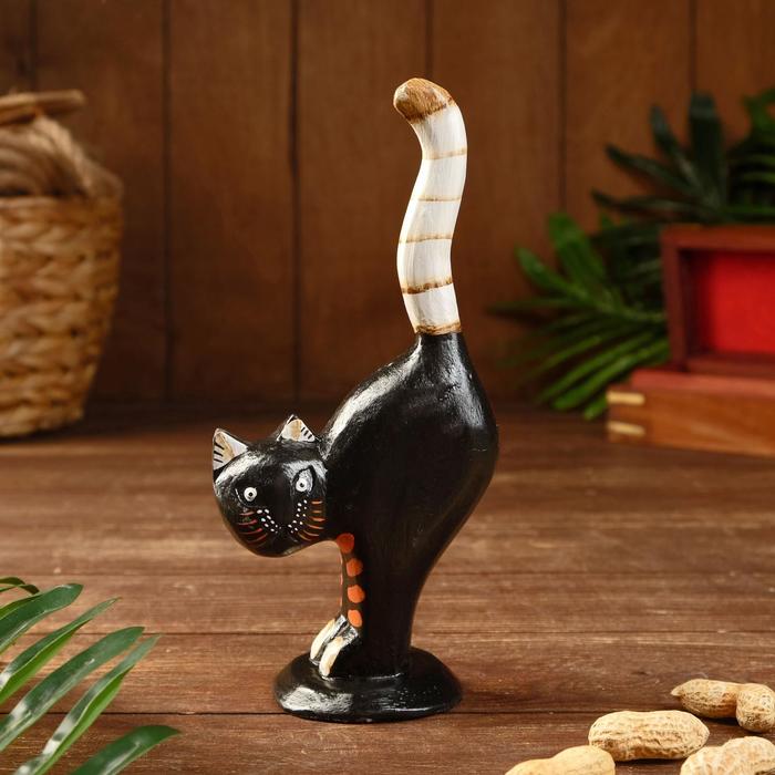 Сувенир "Кошечка с длинным хвостом" дерево 10х6х21 см
Сувенир "Кошечка с длинным хвостом" дерево 10х6х21 см