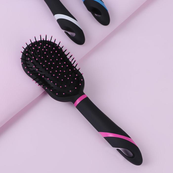 Расчёска массажная, 6,5 × 23 см, цвет МИКС 
Расчёска массажная, 6,5 × 23 см, цвет МИКС