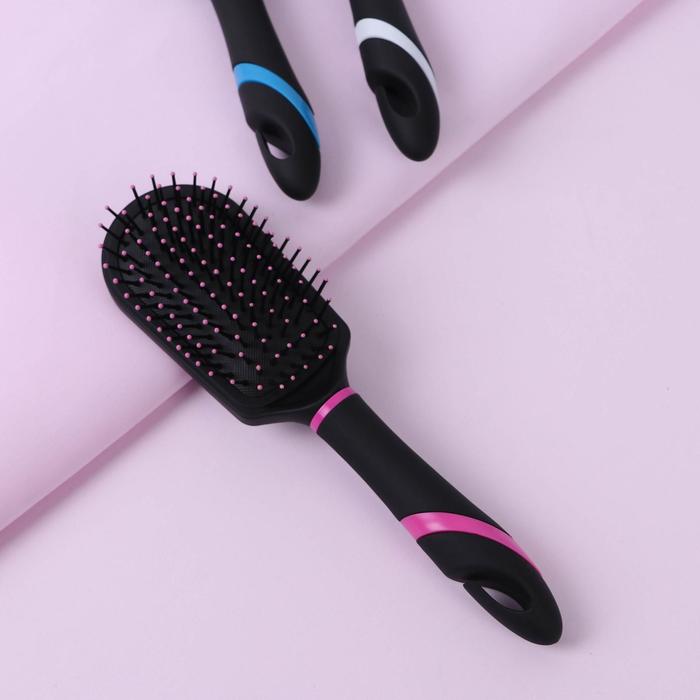 Расчёска массажная, 6,5 × 24,5 см, цвет МИКС
Расчёска массажная, 6,5 × 24,5 см, цвет МИКС