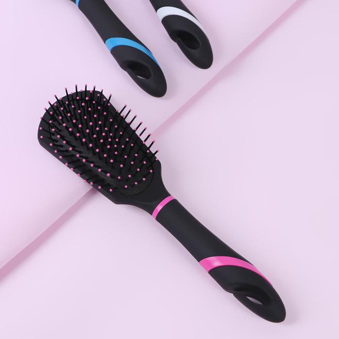 Расчёска массажная, 7 × 24 см, цвет МИКС
Расчёска массажная, 7 × 24 см, цвет МИКС