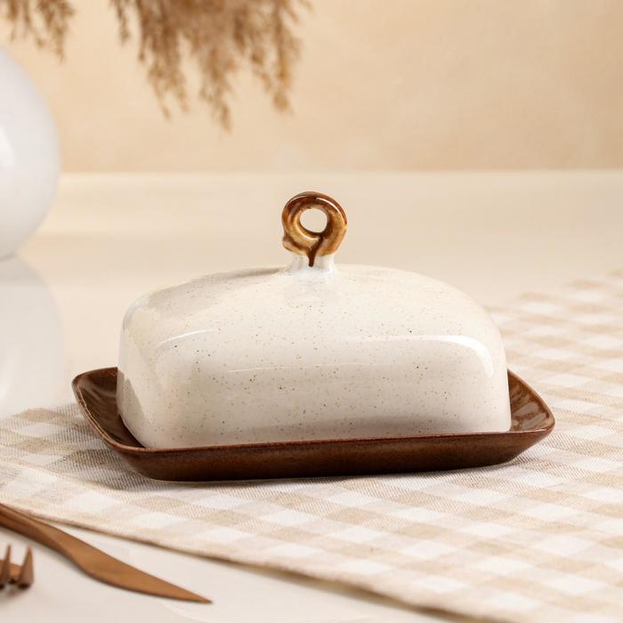 Масленка "Мокко", классическая
Масленка "Мокко", классическая