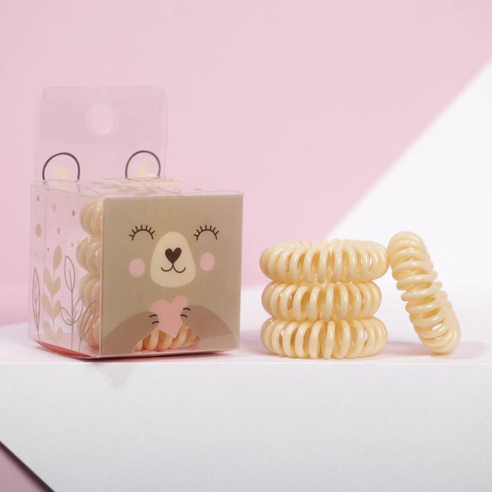 Резинки для волос в пвс коробке "Мишка", 4 шт, d= 2 см.
Резинки для волос в пвс коробке "Мишка", 4 шт, d= 2 см.