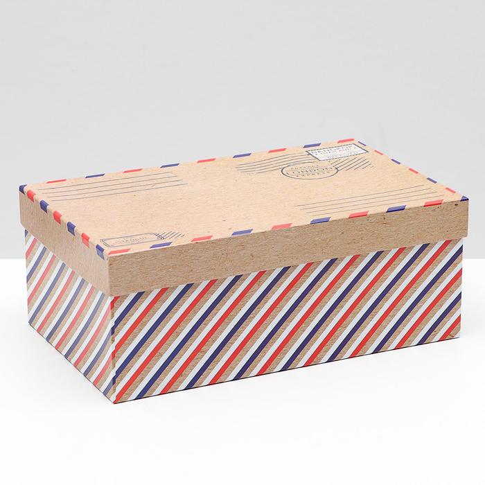 Подарочная коробка "Почта", 30,5 х 20 х 13 см
Подарочная коробка "Почта", 30,5 х 20 х 13 см