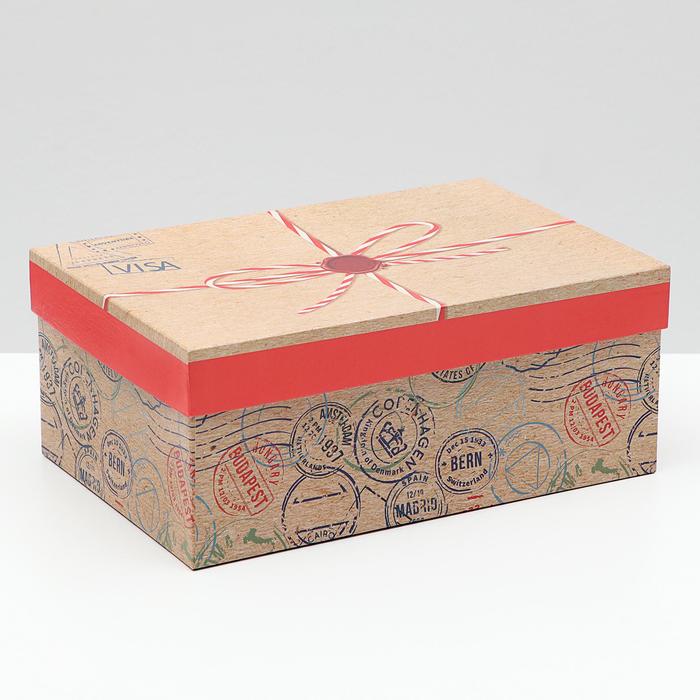 Подарочная коробка "Почта", 28,5 х 18,5 х 12 см
Подарочная коробка "Почта", 28,5 х 18,5 х 12 см