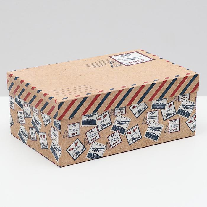 Подарочная коробка "Почта", 26 х 17 х 11 см
Подарочная коробка "Почта", 26 х 17 х 11 см