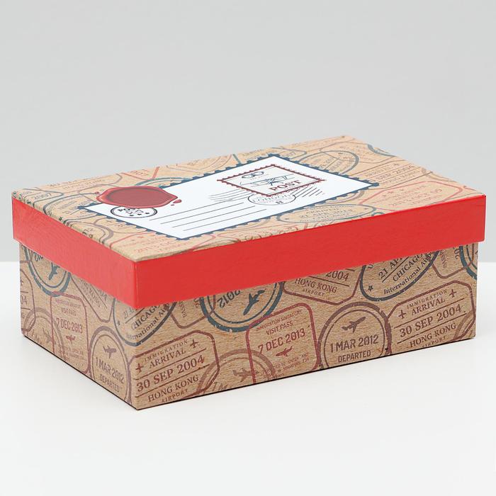 Подарочная коробка "Почта", 19 х 13 х 8 см
Подарочная коробка "Почта", 19 х 13 х 8 см