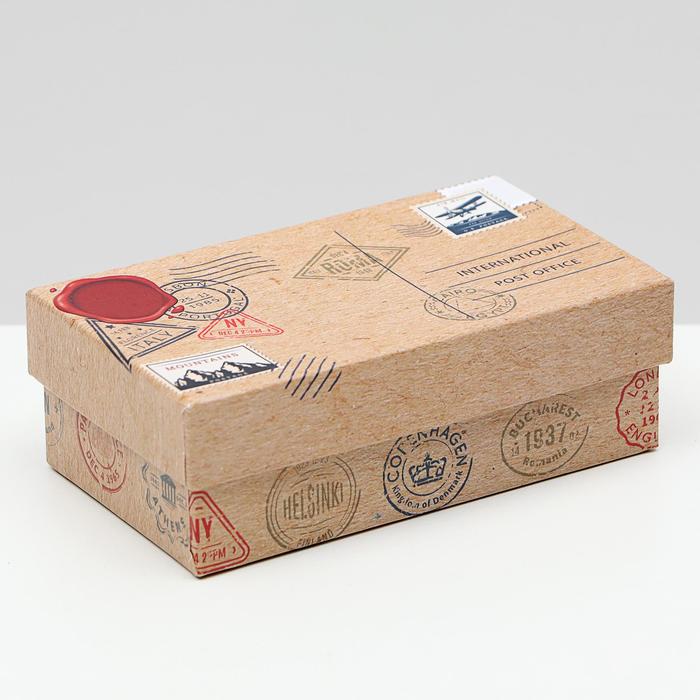 Подарочная коробка "Почта", 12 х 6,5 х 4 см
Подарочная коробка "Почта", 12 х 6,5 х 4 см