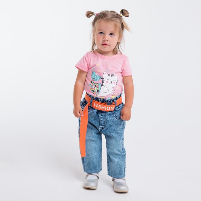 Джинсы для девочки, цвет синий, рост 98 см
Джинсы для девочки, цвет синий, рост 98 см