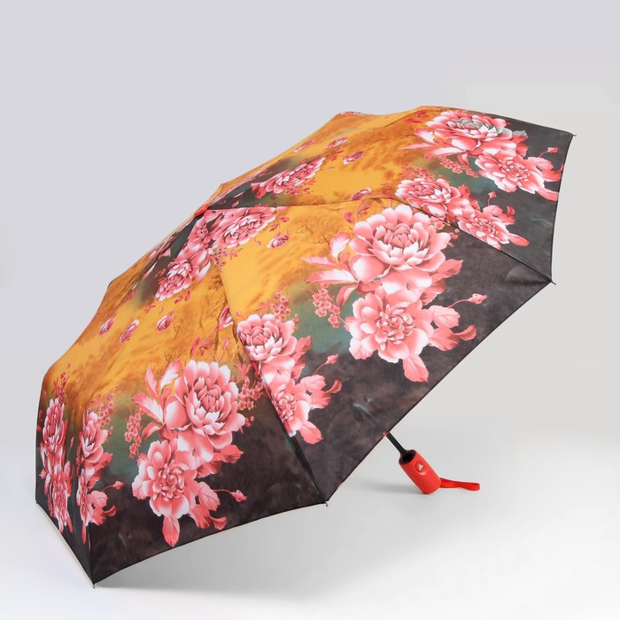 Зонт полуавтоматический «Garden», 3 сложения, 8 спиц, R = 48 см, рисунок МИКС 
Зонт полуавтоматический «Garden», 3 сложения, 8 спиц, R = 48 см, рисунок МИКС