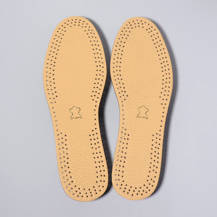 фото Стельки для обуви, универсальные, дышащие, 28,8 см, пара, цвет бежевый onlitop