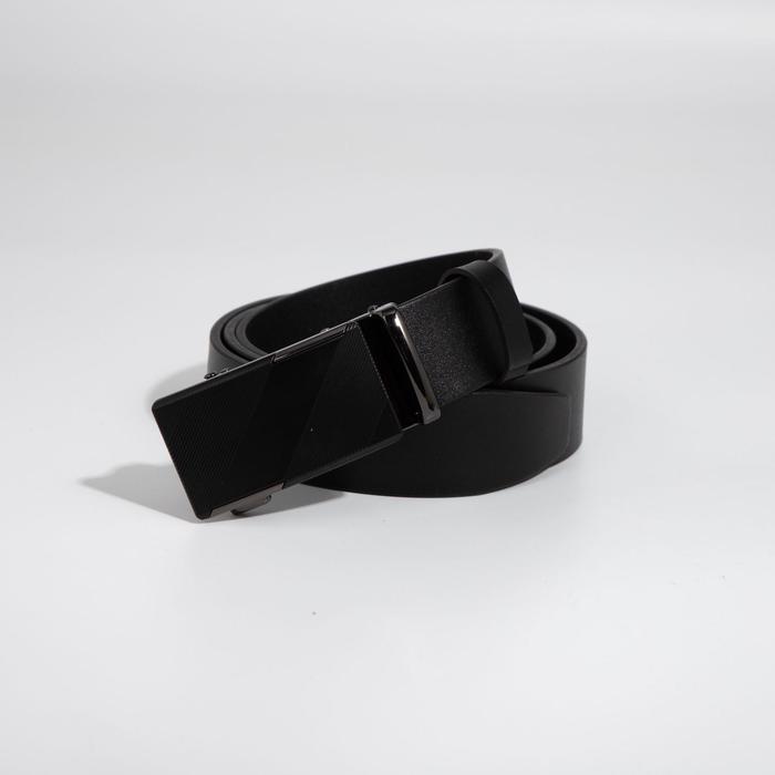 Ремень мужской, ширина 3,5 см, автомат, пряжка металл, цвет чёрный
Ремень мужской, ширина 3,5 см, автомат, пряжка металл, цвет чёрный