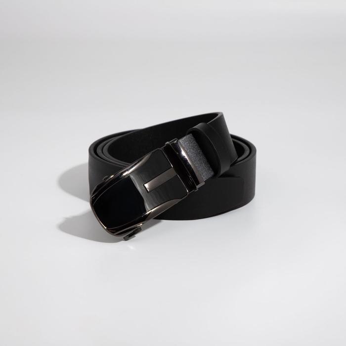 Ремень мужской, ширина 3,5 см, автомат, пряжка металл, цвет чёрный
Ремень мужской, ширина 3,5 см, автомат, пряжка металл, цвет чёрный