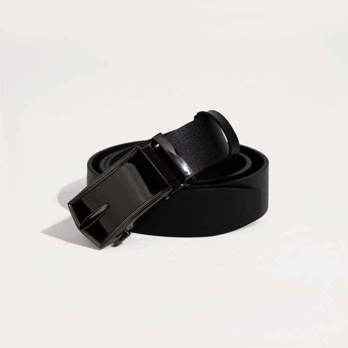 Ремень мужской, ширина 3,5 см, автомат, пряжка металл, цвет чёрный
Ремень мужской, ширина 3,5 см, автомат, пряжка металл, цвет чёрный