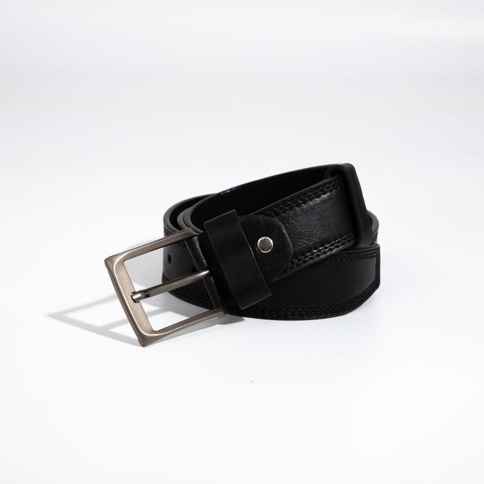 Ремень мужской, ширина 3,8 см, винт, пряжка металл, цвет чёрный
Ремень мужской, ширина 3,8 см, винт, пряжка металл, цвет чёрный
