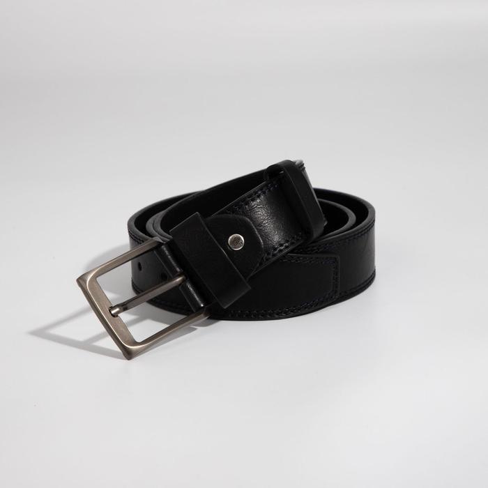 Ремень мужской, ширина 3,8 см, винт, пряжка металл, цвет чёрный
Ремень мужской, ширина 3,8 см, винт, пряжка металл, цвет чёрный