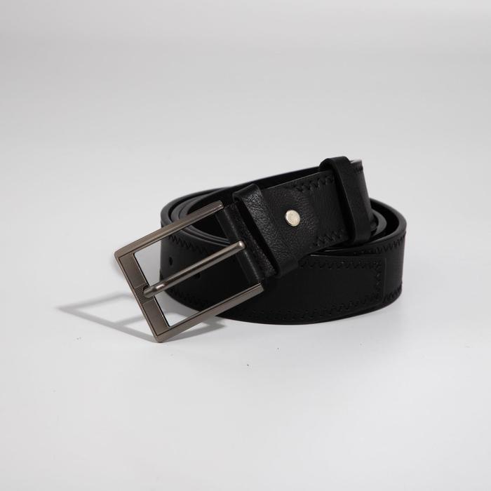 Ремень мужской, ширина 3,8 см, винт, пряжка металл, цвет чёрный
Ремень мужской, ширина 3,8 см, винт, пряжка металл, цвет чёрный