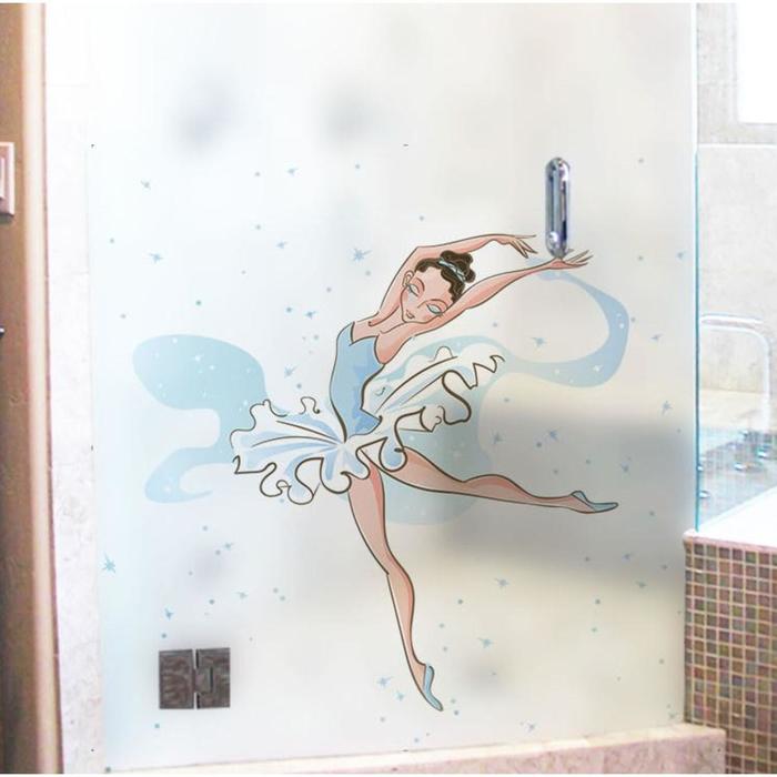 Наклейка пластик интерьерная цветная "Изящная балерина" 58х60 см
Наклейка пластик интерьерная цветная "Изящная балерина" 58х60 см