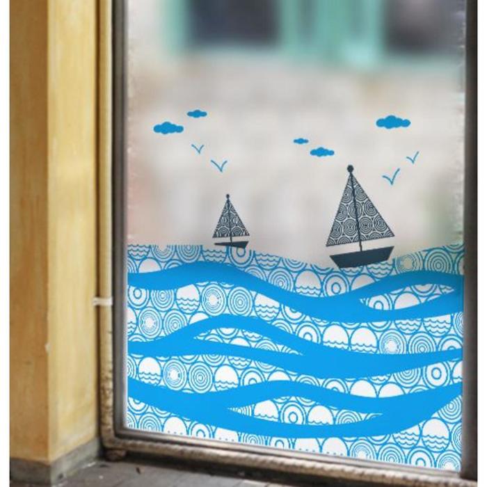 Наклейка пластик интерьерная цветная "Парусники в море" 58х60 см
Наклейка пластик интерьерная цветная "Парусники в море" 58х60 см
