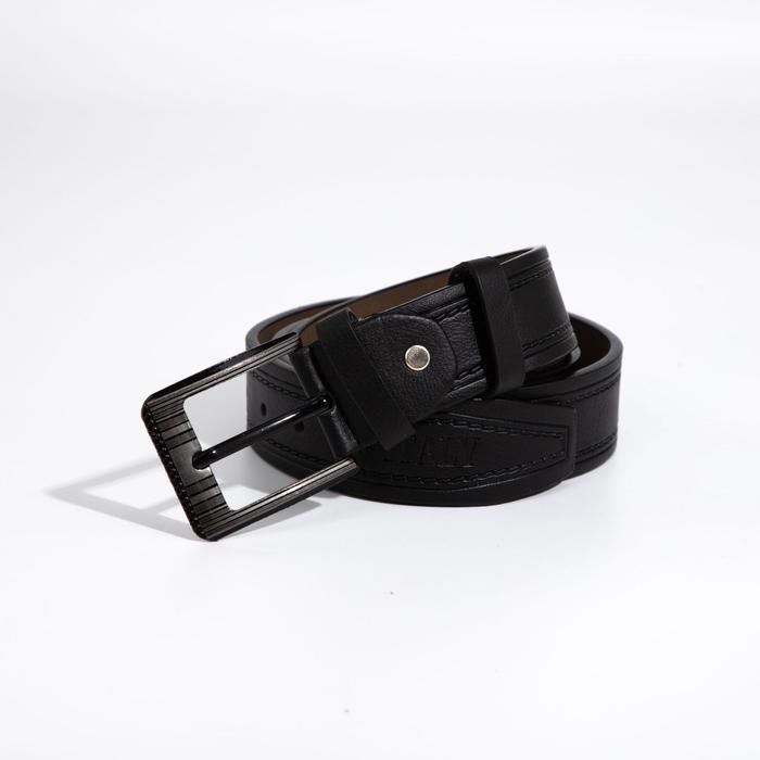 Ремень мужской, ширина 4 см, винт, пряжка металл, цвет чёрный
Ремень мужской, ширина 4 см, винт, пряжка металл, цвет чёрный