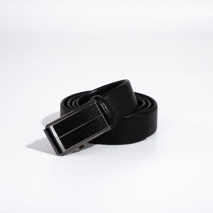 Ремень мужской, ширина 3,5 см, автомат, пряжка металл, цвет чёрный
Ремень мужской, ширина 3,5 см, автомат, пряжка металл, цвет чёрный