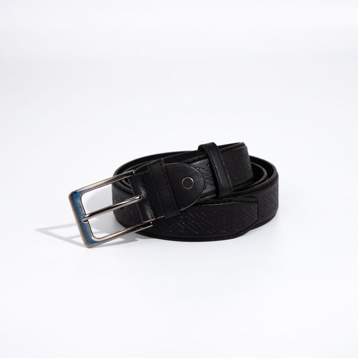 Ремень мужской, ширина 3,2 см, винт, пряжка металл, цвет чёрный
Ремень мужской, ширина 3,2 см, винт, пряжка металл, цвет чёрный