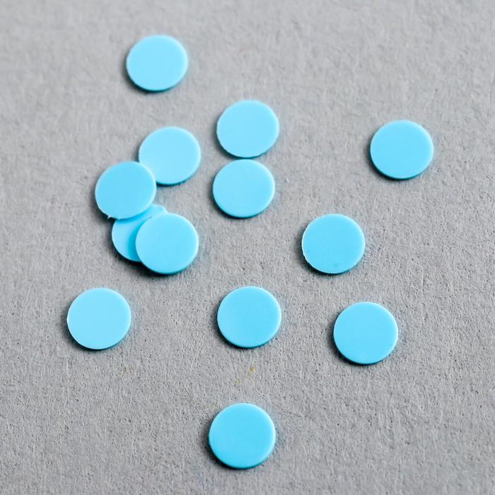 Набор пайеток "Fabrika Decoru" №409, голубой
Набор пайеток "Fabrika Decoru" №409, голубой