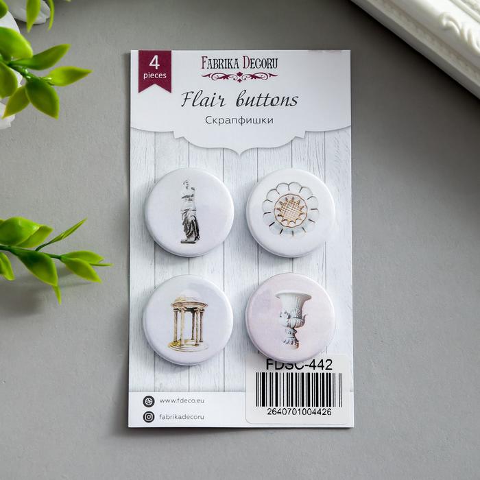 Набор фишек для скрапбукинга "Nostalgia 442" 4 шт 
Набор фишек для скрапбукинга "Nostalgia 442" 4 шт